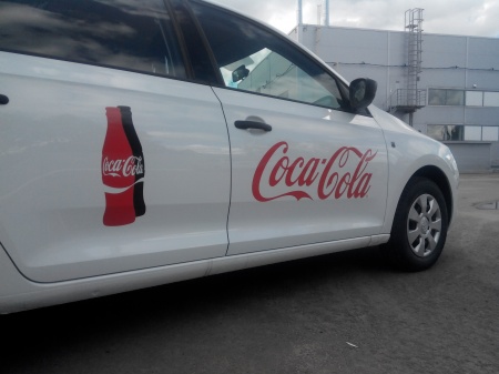 Брендирование автомобилей Кока-Кола435